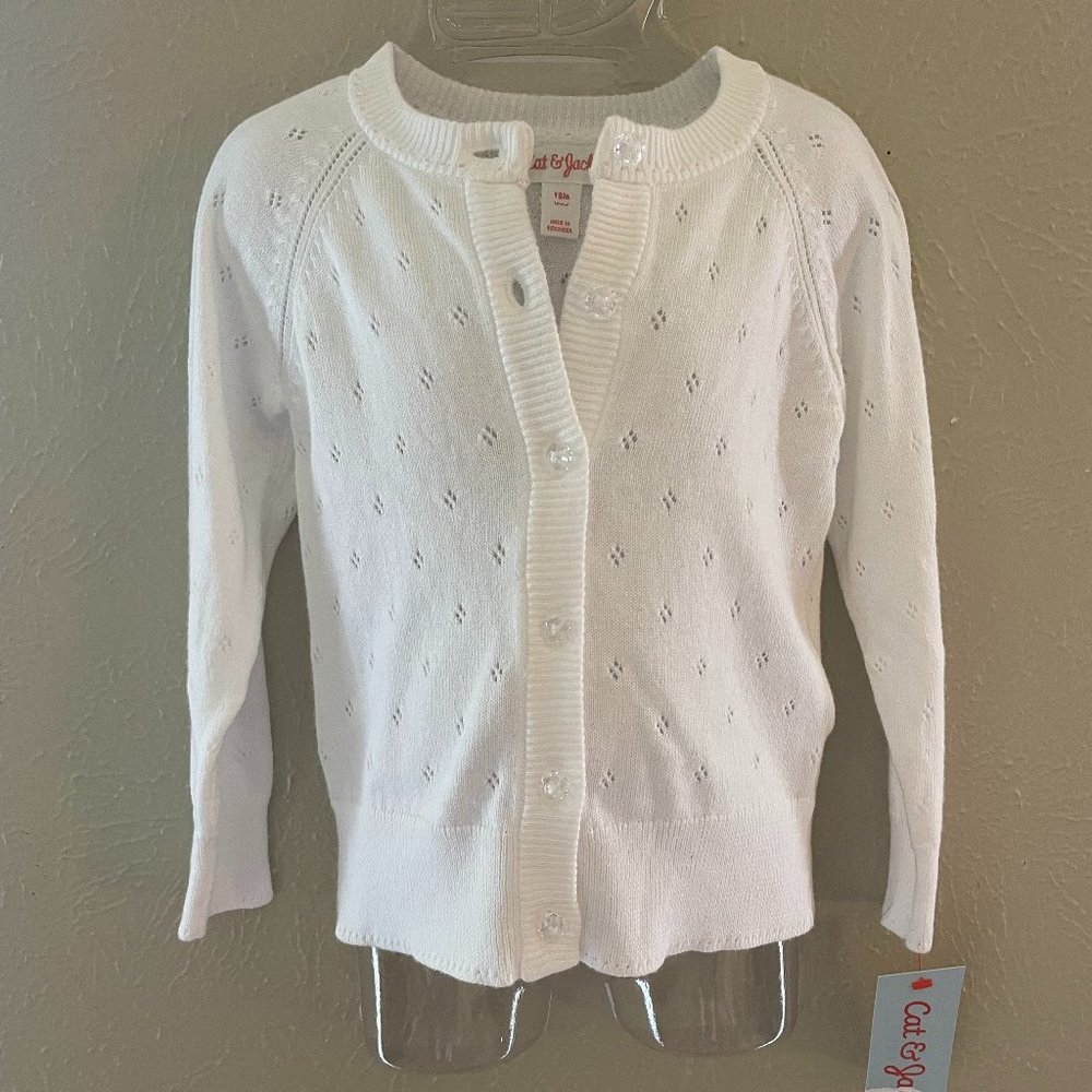 White Cardigan